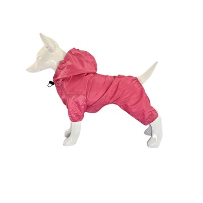 Pasji dežni plašči s kapuco