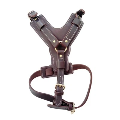 Oprsnica za pse iz pravega usnja